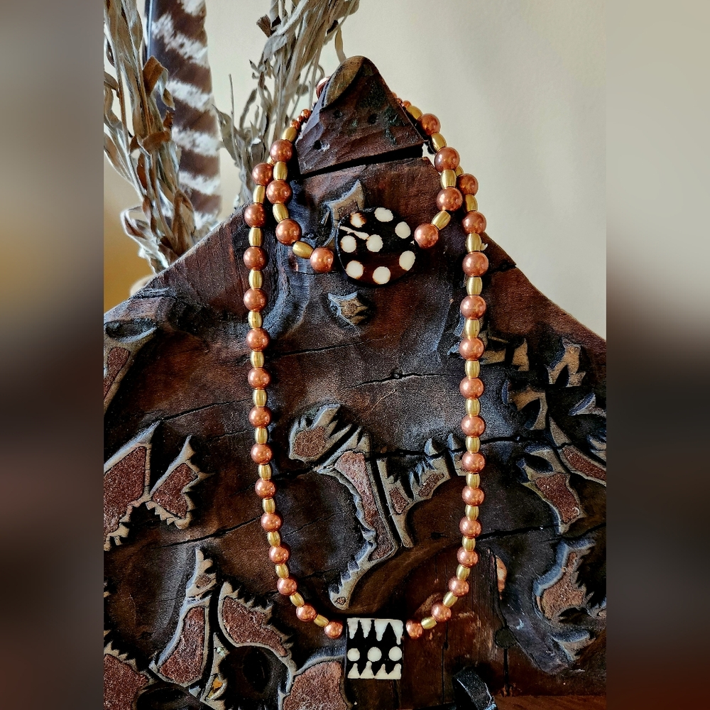 Handmade' Bracelet and Necklace Set Inspirational Boho Artsy